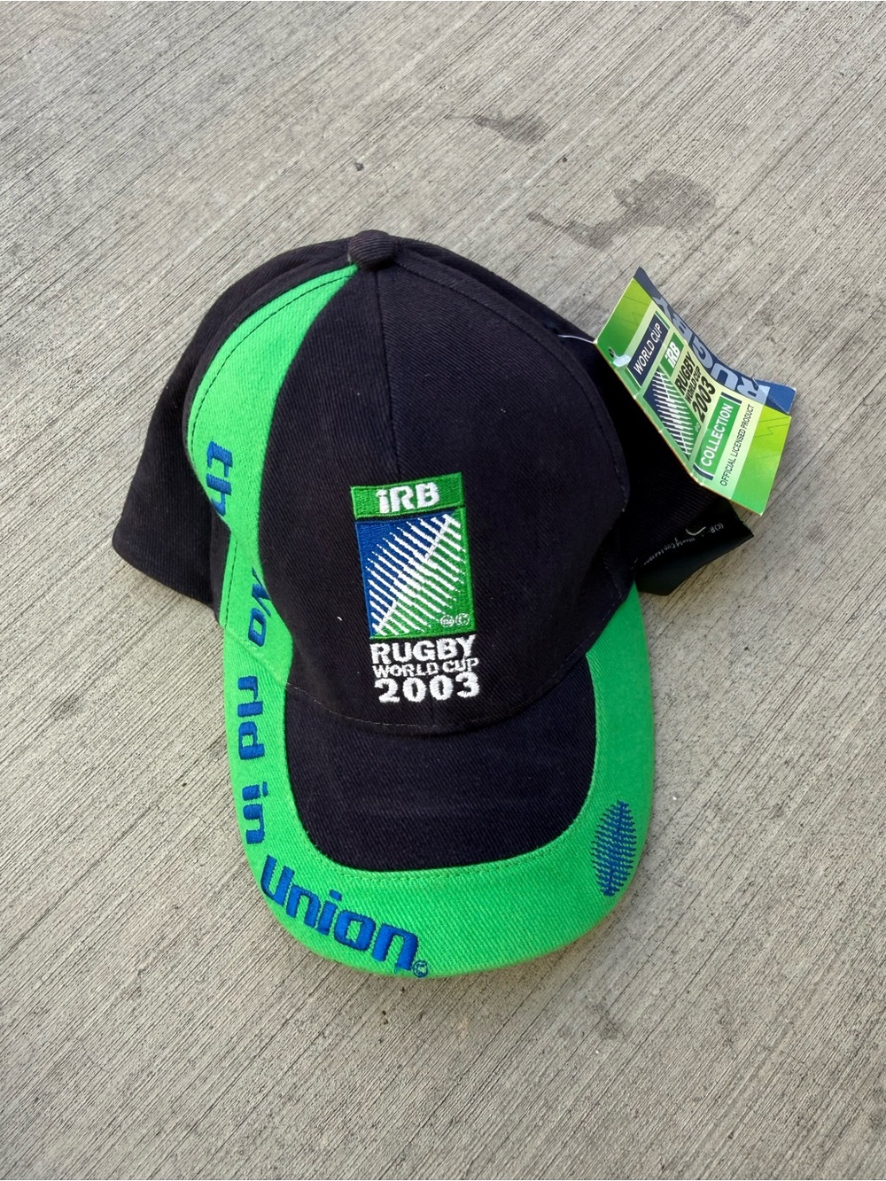 World Cup 2003 Black & Green Cap